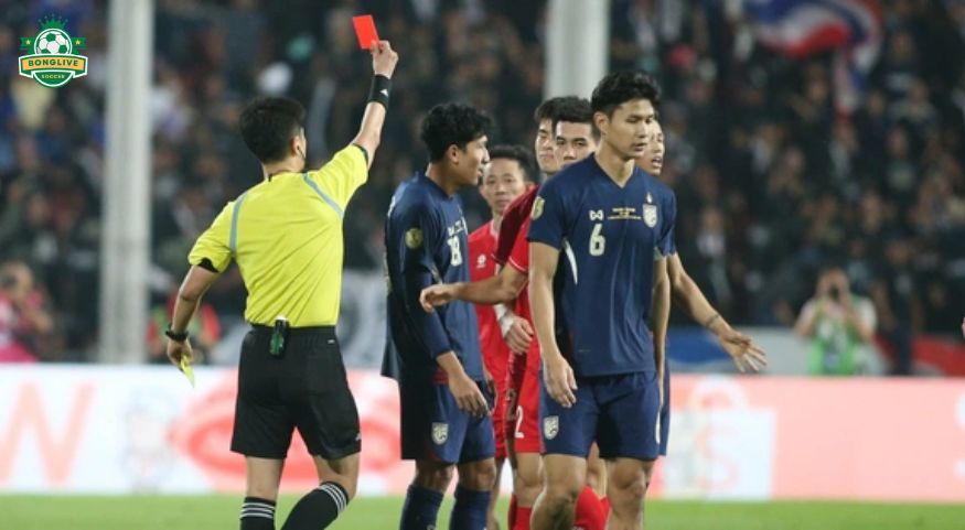 Thẻ đỏ tại trận chung kết AFF Cup 2024 giữa Việt Nam và Thái Lan